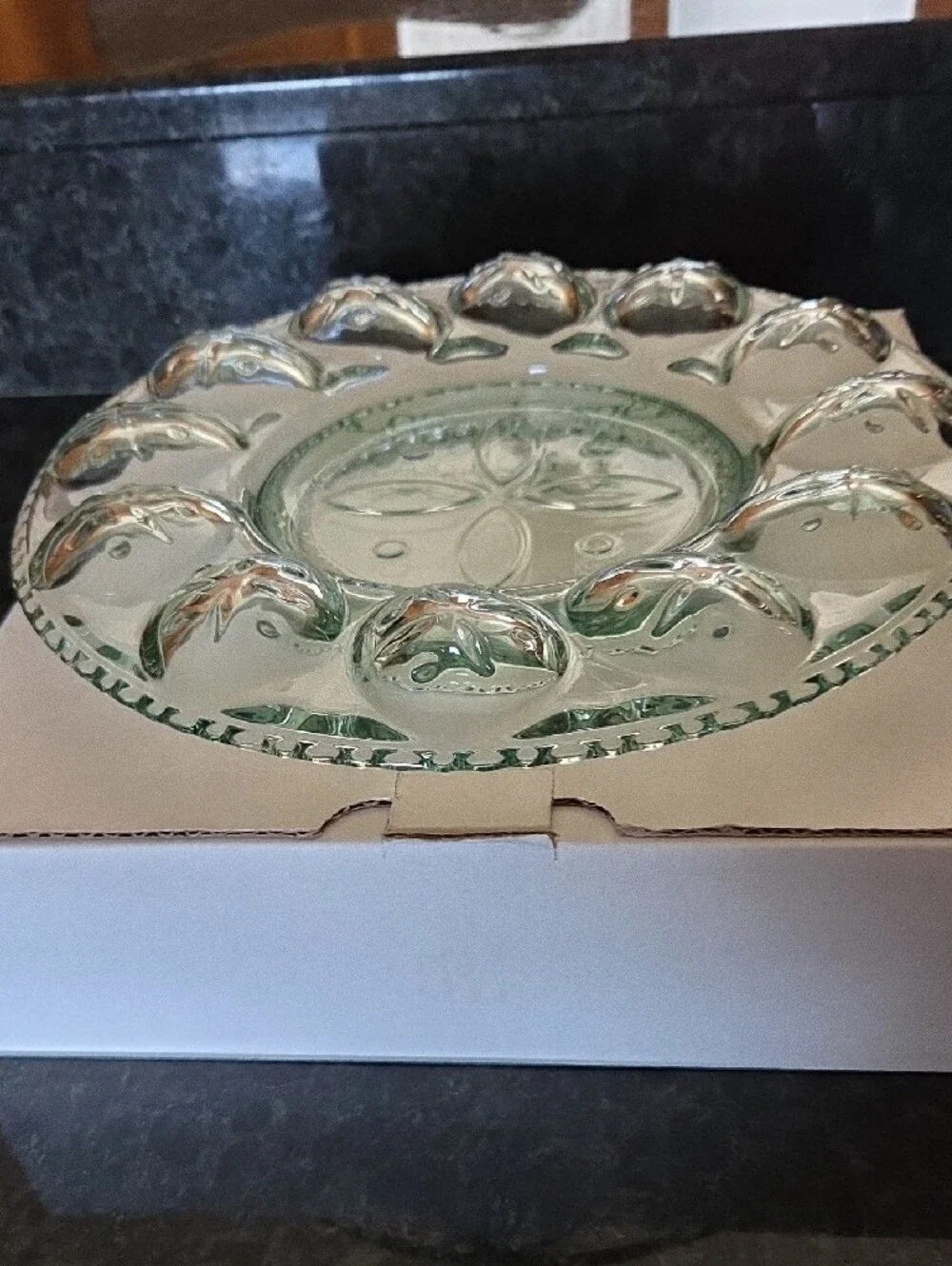 Longaberger Egg Plate